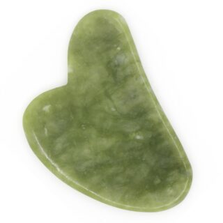 GuaSha en Pierre de Jade Vert