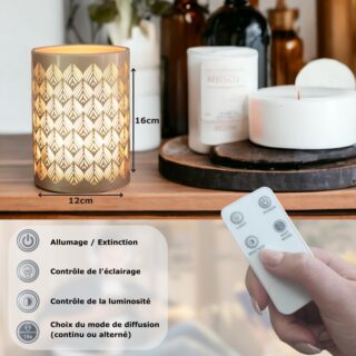 Diffuseur Ultrasonique avec Télécommande Vienne – Image 7