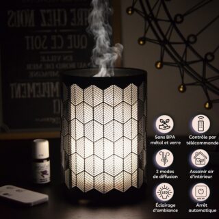 Diffuseur Ultrasonique avec Télécommande Verone