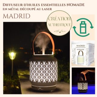 Diffuseur Ultrasonique Lanterne Nomade Madrid