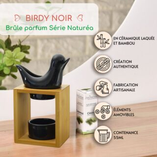 Brûle Parfum Série Naturéa – Birdy Noir
