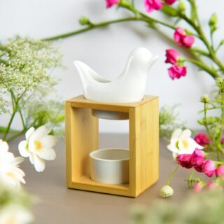 Brûle Parfum Série Naturéa – Birdy Blanc
