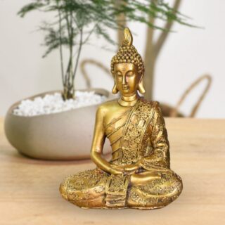 Statue Bouddha Doré Sanci