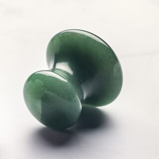 Champi GuaSha en Jade Vert – Image 10