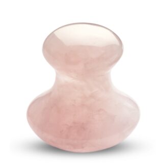 Champi GuaSha en Quartz rose