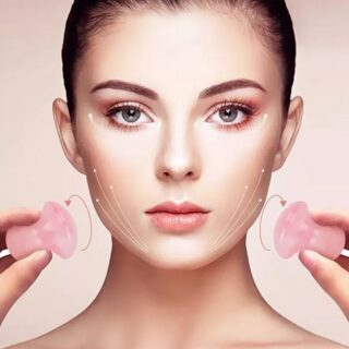 Champi GuaSha en Quartz rose – Image 9