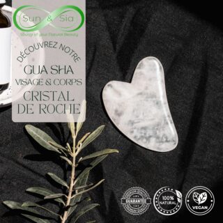GuaSha en Cristal de Roche