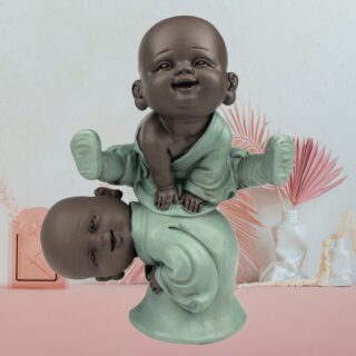 Statuette 2 Bonzes Jump – Image 6