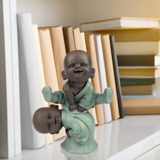 Statuette 2 Bonzes Jump – Image 7