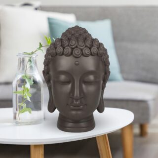 Statue Tête Bouddha H 20cm
