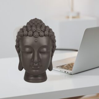Statue Tête Bouddha H 20cm – Image 6