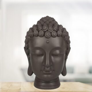 Statue Tête Bouddha H 20cm – Image 8