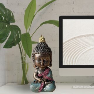 Statue Bébé Bodhi Vert – Image 10