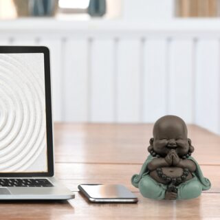 Statue Mini Bouddha Rieur – Image 10