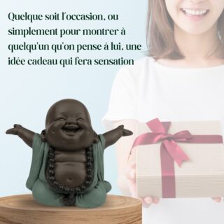 Statue Rieur Bienvenue
