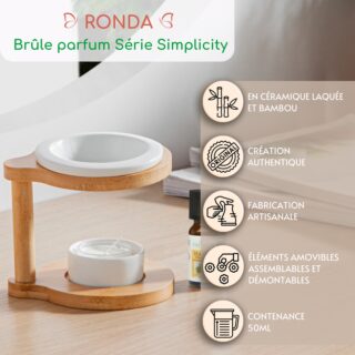 Brûle parfum Série Simplicity – Ronda