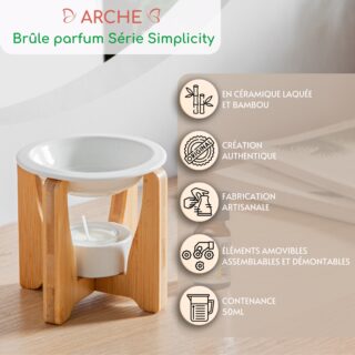 Brûle parfum Série Simplicity – Arche