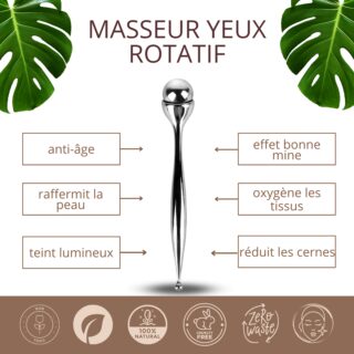 Masseur Yeux rotatif EyeRevive360