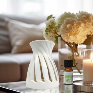 Brûle parfum Série Céramy – Corta Blanc