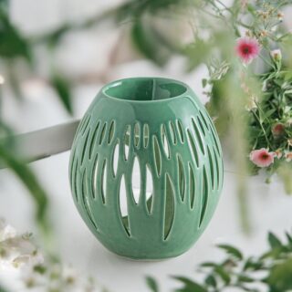 Brûle parfum Série Céramy Ovali Olive