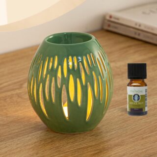 Brûle parfum Série Céramy Ovali Olive – Image 9