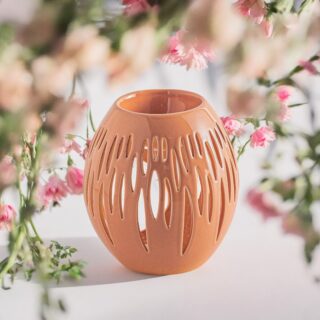 Brûle parfum Série Céramy Ovali Terra