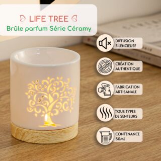 Brûle parfum Série Céramy – Life Tree