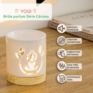 Brûle parfum Série Céramy – Yogi