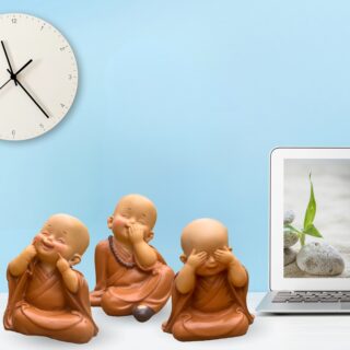 Trio de statues de Bonzes mythiques – Image 6