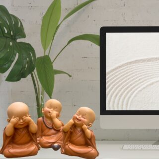 Trio de statues de Bonzes mythiques – Image 7
