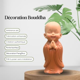 Statuette Bébé Bonze Prieur