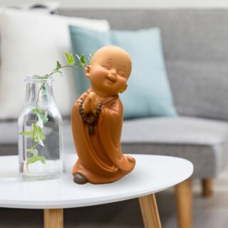 Statue Bébé Bonze avec Chapelets – Image 10