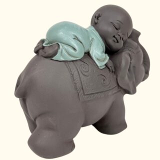 Statue Bonze sur Éléphant – Image 10