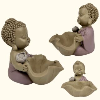 Statue Bouddha devant lotus – Image 10