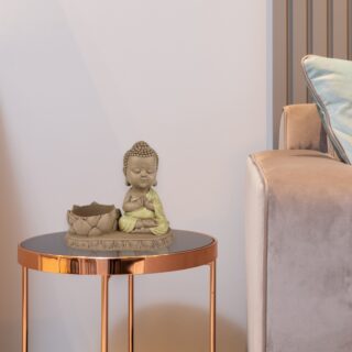Statue Bougeoir Bouddha en Méditation – Image 9