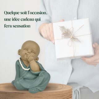 Statue Bonze Mytique Silence