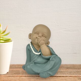 Statue Bonze Mytique Silence
