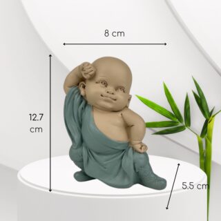 Statue Bonze GongFu 2