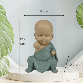 Statue Bonze GongFu 3