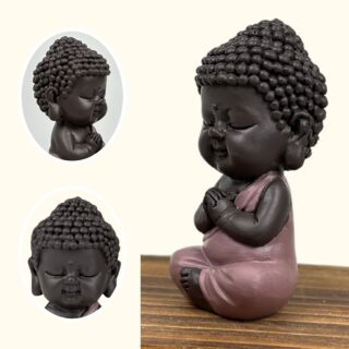 Statuette Bouddha Toge Rose – Image 9