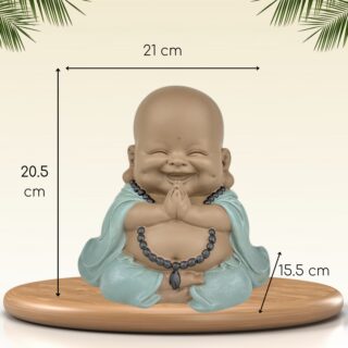Grande Statue Rieur H 20cm