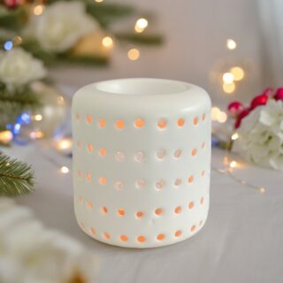 Brûle Parfum Céramique - Coliseo Blanc – Image 9