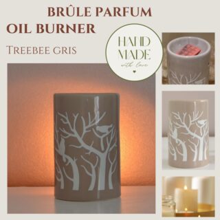 Brûle Parfum Céramique – Treebee Gris