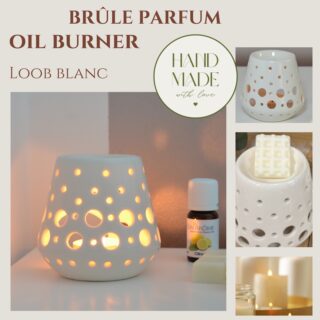Brûle Parfum Céramique – Loob Blanc
