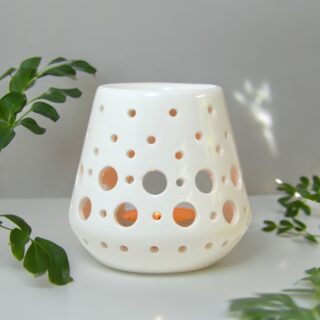 Brûle Parfum Céramique – Loob Blanc