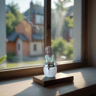 Statue Bouddha Porte-Encens Progression – Image 14