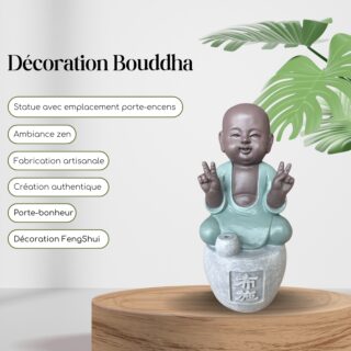 Statue Bouddha Porte-Encens Dana