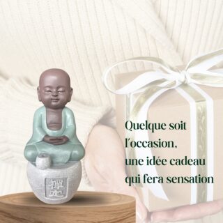 Statue Bouddha Porte-Encens Dhyana