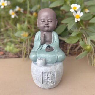 Statue Bouddha Porte-Encens Persévérance – Image 14