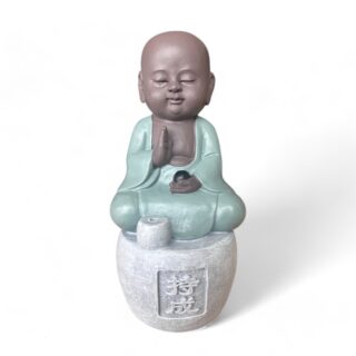 Statue Bouddha Porte-Encens Persévérance